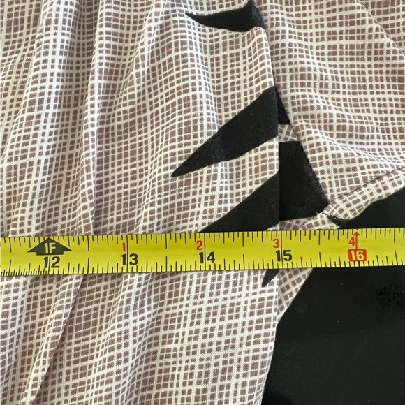 Dress tropical vacation toucan print V neck faux wrap front size Med Brazil - Picture 12 of 16